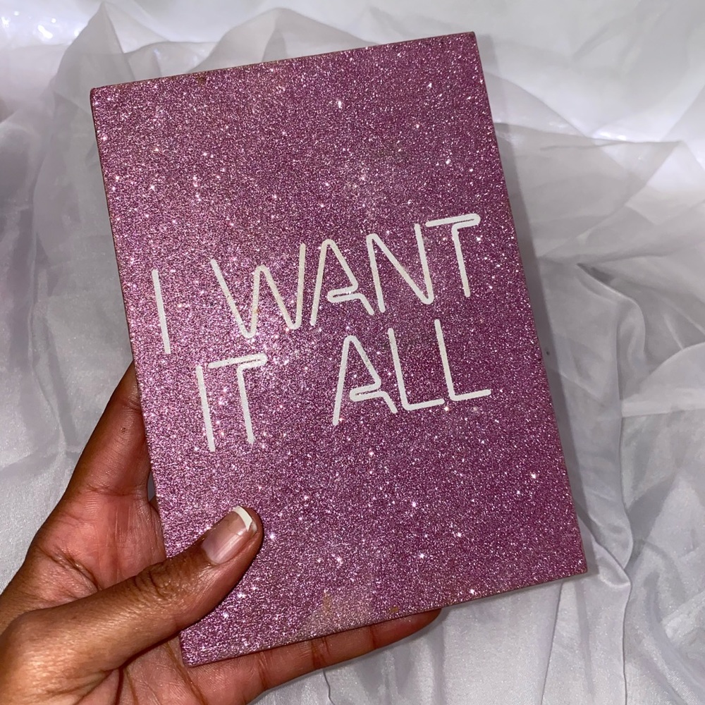 Kylie Cosmetics I want it all Birthday Book eyeshadow palette